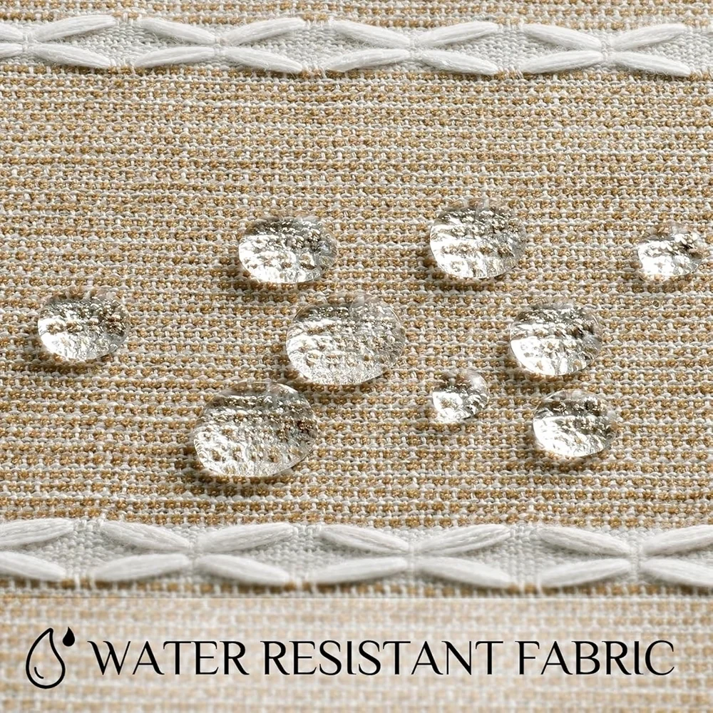 Elegant Sage Green Chiffon Archway Fabric- Boho Tasseled Linen Cotton Tablecloth